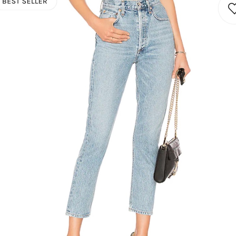 Agolde Riley Jeans size 26 in “Renewal”
